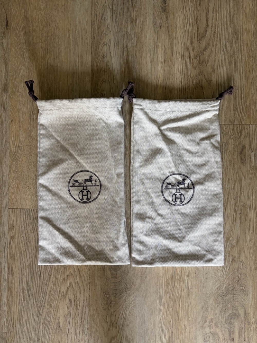 HERMES SHOE DUST BAG